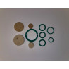 Kit manutenzione filtro personale Scubatec con o-ring, feltro e pietra filtrante per ricarica bombole subacquee