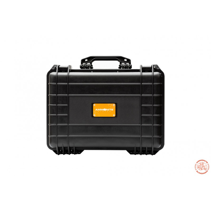 Valigia rigida Ammonite System HEAVY-DUTY, custodia waterproof e shockproof per attrezzatura subacquea.