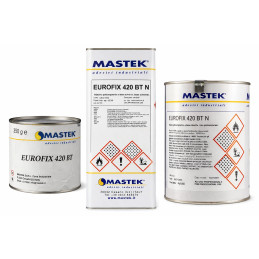 Colla neoprenica EUROFIX disponibile nei formati 350 g, 900 g, 4,5 kg e 16 kg
