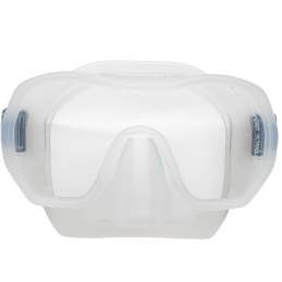Maschera Halcyon Omnis Trasparente Vista Frontale