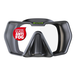 Grey Salvimar Drake frameless diving mask with tempered single lens