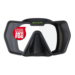 Salvimar Drake diving mask with Hydrophobic Glass Anti Fog technology and ultra soft silicone