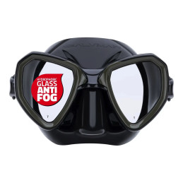 Salvimar Morpheus Anti Fog black green freediving and snorkeling mask