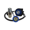 Set erogatore stage Nitrox Scubatec FX4 F32 con manometro blu per EAN50 e immersioni tecniche