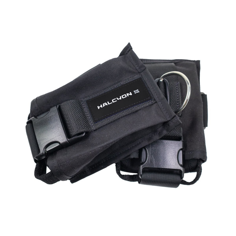 Halcyon ACB removable integrated weight pockets with quick release system