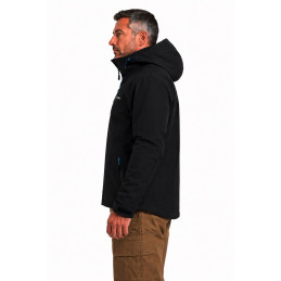 Halcyon men's waterproof softshell jacket with adjustable hood
