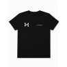 Halcyon Inhale Exhale black t-shirt with Halcyon logo and Symbios chest graphic