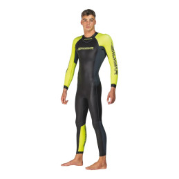Salvimar Swimrise muta uomo 2 mm per nuoto e triathlon vista laterale