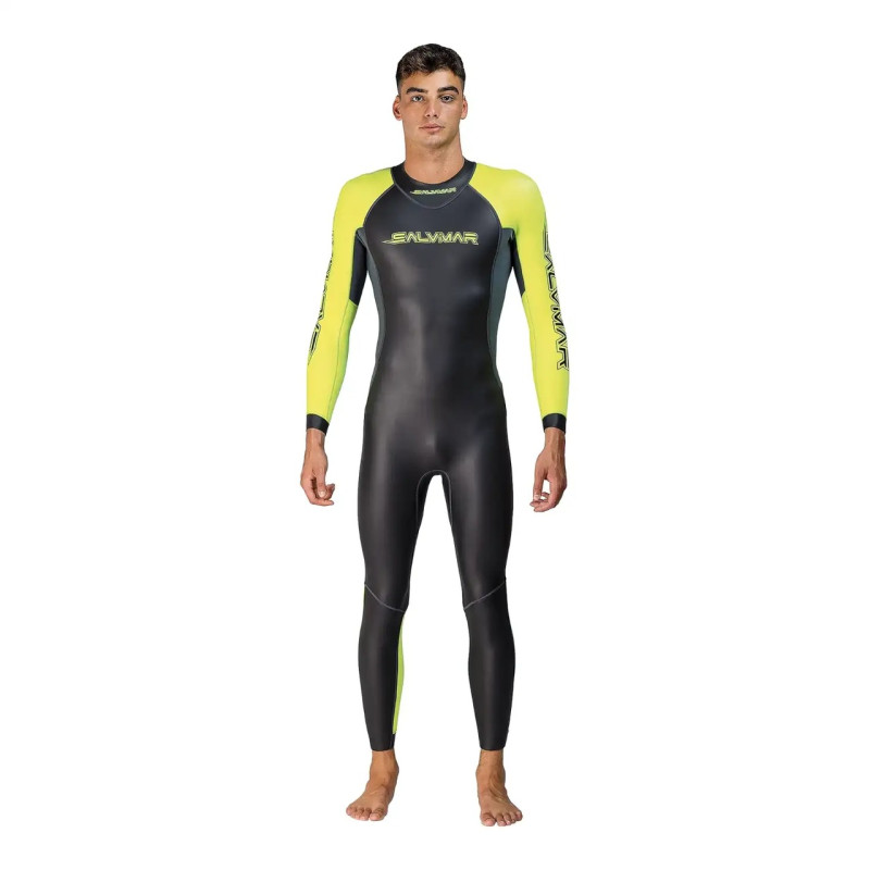 Salvimar Swimrise men’s 2mm wetsuit for open water swimming and triathlon front view