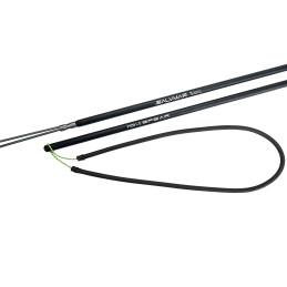 Salvimar 14 mm pole spear with mounted M6 Paralyzer 3-prong tip