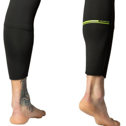 Aquastop ankle seal detail on Salvimar Marina men’s 7 mm wetsuit