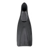Pinna da snorkeling Salvimar Nobilis Black a scarpetta chiusa vista frontale