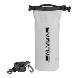 Borsa stagna Salvimar 5 litri bianca con chiusura roll-top impermeabile