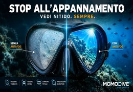 Come evitare che la maschera subacquea si appanni